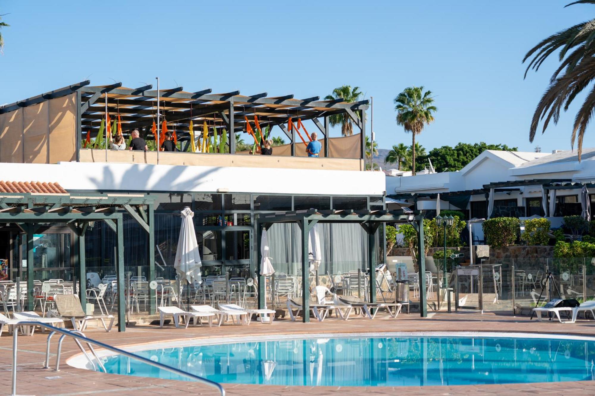 Luxury Poolside Holiday Home มาสปาโลมาส ภายนอก รูปภาพ